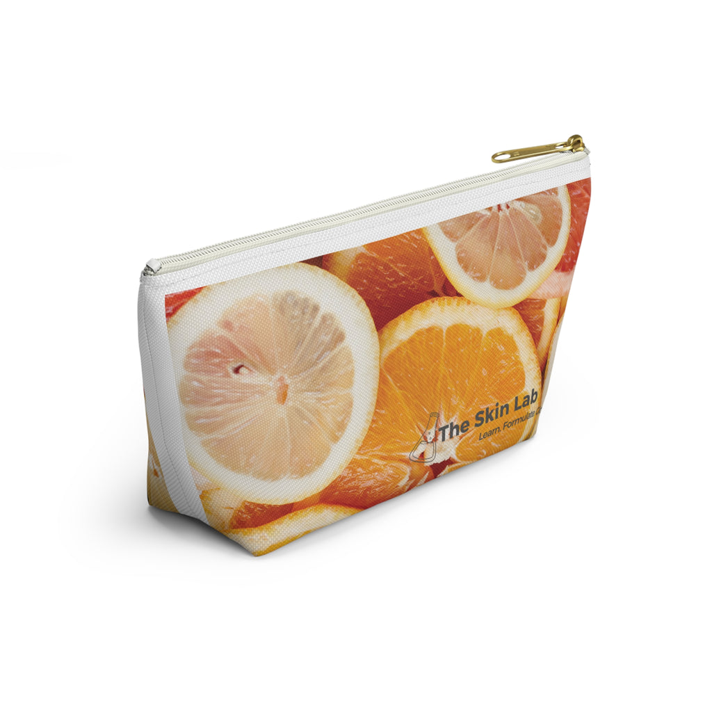 Citrus Slice Accessory Pouch — T‑Bottom Makeup & Travel Bag