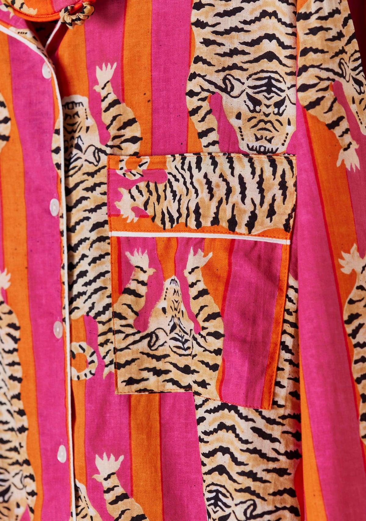 Tiger Stripe Pyjamas: Medium(M)