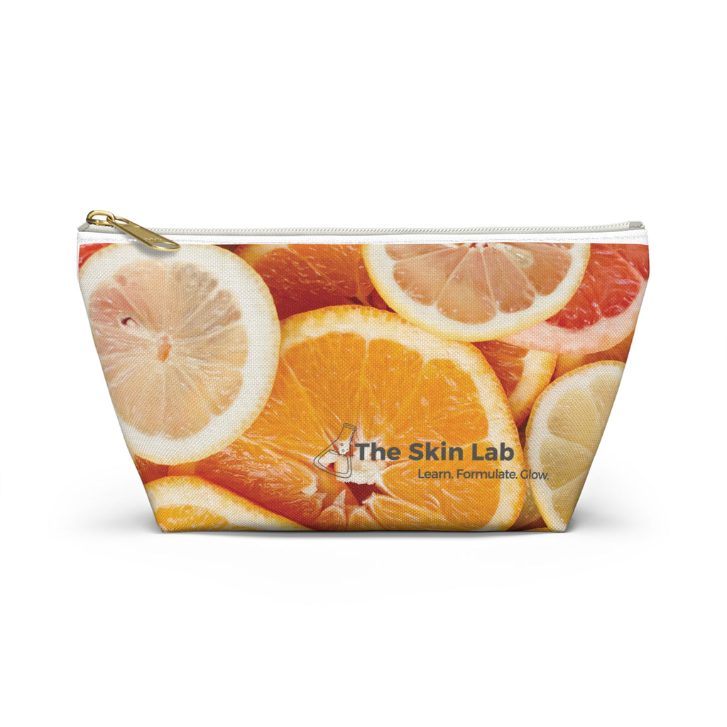Citrus Slice Accessory Pouch — T‑Bottom Makeup & Travel Bag